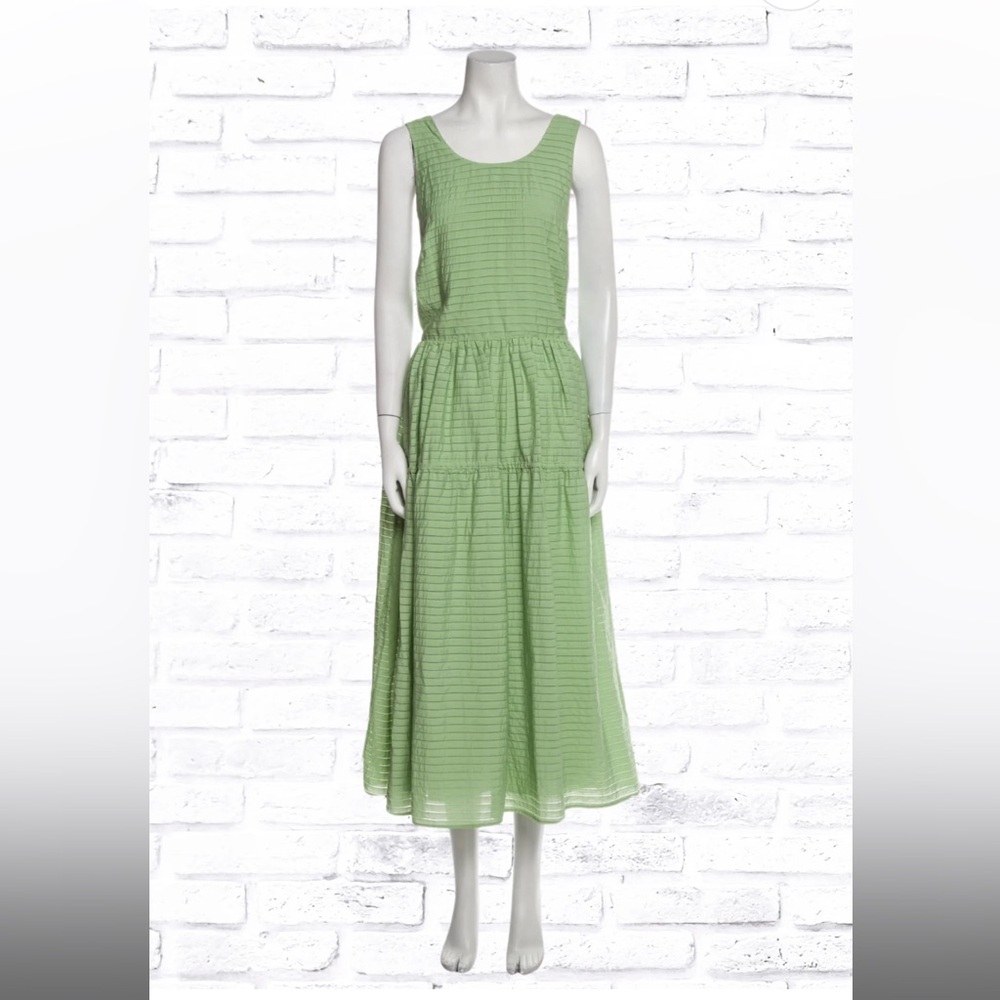 Stine Goya 'Tulula' Sage Backless Midi Dress
